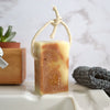 black pepper ginger handmade vegan natural soap on a rope