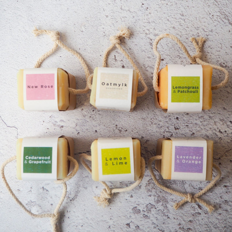 Cedarwood and Grapefruit Soap on a Rope