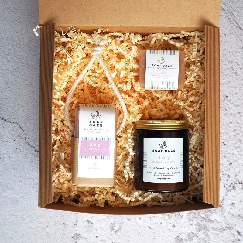 Gift Set - Candle & Soaps Set - Multiple Options