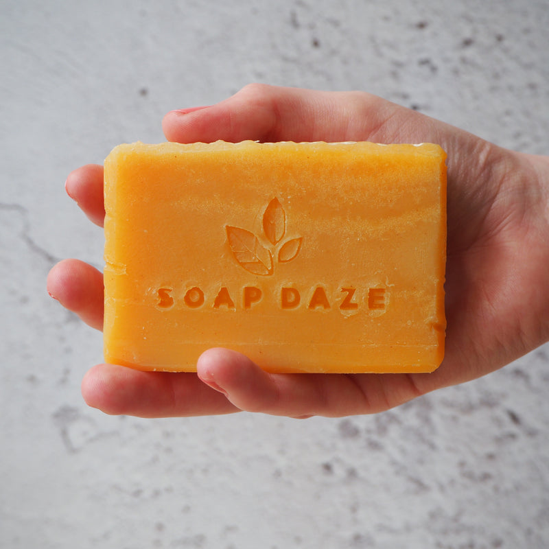 Lavender and Orange Soap on a Rope